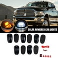 liraijei Solar Powered Cab Lights,Wireless SolarPowered Truck Cab LED