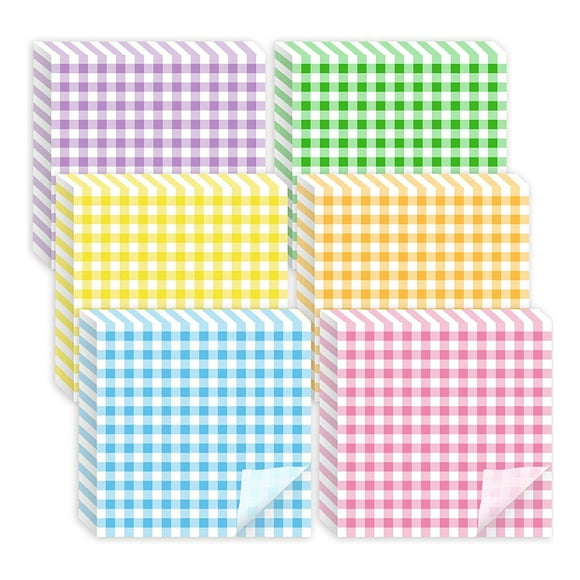 enjoywould 240Pcs Sandwich Wrapper Plaid Wax Paper Checkered Greaseproof Paper Liner Waterproof Fried Cooked Burger Sandwich Wrapping Paper Basket Liner Kitchen Accessories