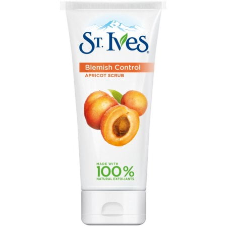 2 Pack - St. Ives Face Scrub Apricot, Blemish Control 6 oz