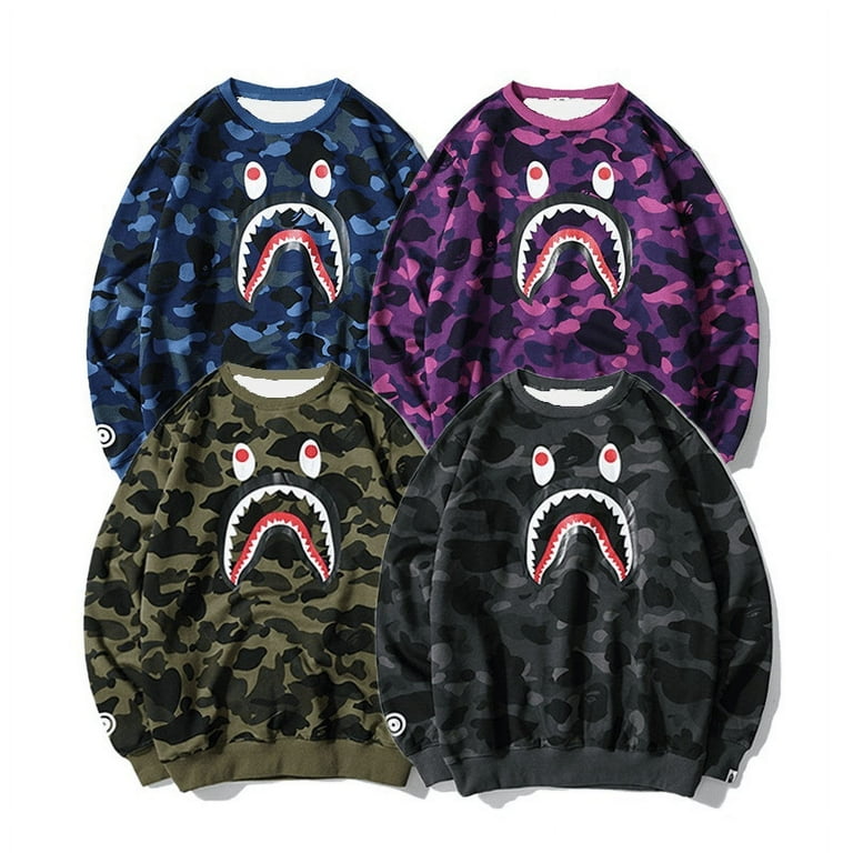 Big mouth shark ape bape camo new arrivals