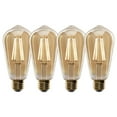 thumbnail image 1 of Xtricity - Ensemble de 4 Ampoules LED à l'Ancienne, 5W, Base E26, 2200K Blanc Doux, 1 of 2