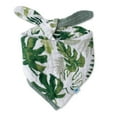 thumbnail image 1 of Little Unicorn Cotton Muslin Reversible Bandana Bib - Tropical Leaf, 1 of 4