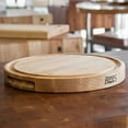 thumbnail image 2 of John Boos Block CB1051-1M1515175 Maple Wood Round Cutting Board with Juice Groove, 15 Inches Round x 1.5 Inches, 2 of 7