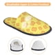 thumbnail image 3 of Fotbe Toast Pantuflas Peludas para Mujer con Estampado, Zapatillas de Peluche, Zapatos de Invierno para Casa, Uso Interior y Exterior-Large, 3 of 8