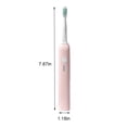 thumbnail image 3 of Binmer USB Charging Toothbrush, Toothbrush With 4 Brush Heads, Smart 3 Gear Toothbrush IPX7, 3 of 8
