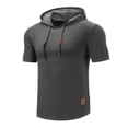 thumbnail image 1 of pstuiky Camisa de manga corta para hombre, Camisa de manga corta con cuello abierto y lazo floral hecha a mano para hombre ropa de hombre m, 1 of 4