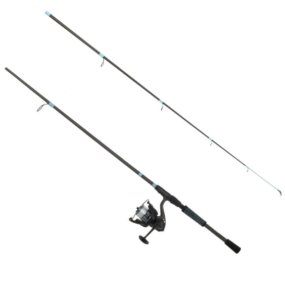 Tsunami Spinning Fishing Combo, 7‑Foot Medium Action, 2‑Piece, Saltwater