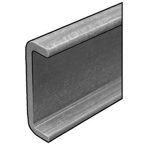 Fibergrate U Channel,ISOFR,9/16 Leg,1/8 In Th,10 Ft 1664100.02