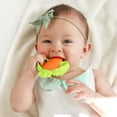 thumbnail image 3 of Infantino Lil' Nibbles Textured Baby Teething Toy, 6-12 Months Unisex, Orange Carrot, 3 of 7
