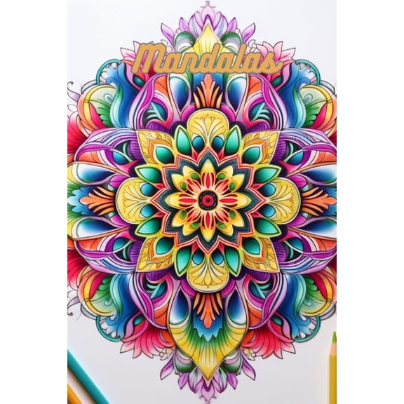 Ja Designs Coloring Books: Mandalas Coloring Book (Paperback)