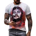 thumbnail image 1 of Camiseta con estampado 3D de Hero Che Guevara para hombre, camisa de manga corta con cuello redondo, ropa de calle de gran tamaño Harajuku, Tops para niños, 1 of 4