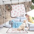 thumbnail image 6 of Washable Pet Pee Pads with Super Absorbent Reusable Training Pads for Dogs & Cats Pink Bunny Footprints, 6 of 6
