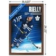 thumbnail image 3 of NHL Toronto Maple Leafs - Morgan Rielly 16 Wall Poster, 14.725" x 22.375", Framed, 3 of 5