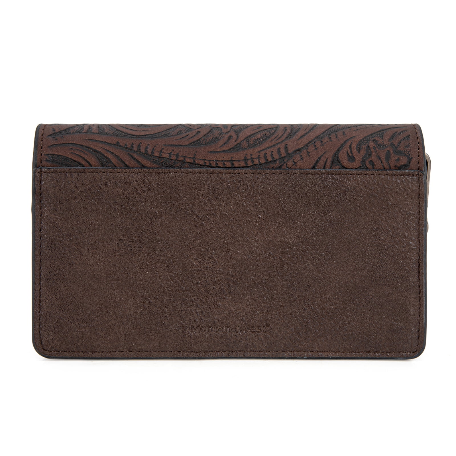 Montana West Women's Small Crossbody Purse Stylish Western Designer Clutch with Chain Strap Versatile Handbag, Coffee