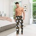 thumbnail image 6 of Top-kevin Halloween Ghost Bat Pumpkin Men's Pajama Pants Sleepwear Lounge Pajama Bottoms with Pockets, S M L XL XXL, 6 of 14