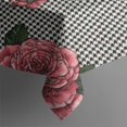 thumbnail image 5 of Pioneer Flower Floral Print Pattern Rectangle Tablecloth 60"x120",Waterproof Polyester Rectangle Table Cloth, Wipeable Spillproof Polyester Tablecloth for Dining, Camping, Indoor and Outdoor, 5 of 6