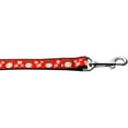 thumbnail image 3 of Christmas Pet Dog  Cat Nylon Collar or Leash, "Snowmen", 3 of 3