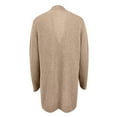 thumbnail image 3 of FIOPHY Womens Long Sleeve Open Front Cardigans Chunky Knit Draped Sweaters Fall Outwear with Pockets, 3 of 9