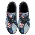 thumbnail image 2 of Patriotic Horse 4th Of July Independence Day American flag Shoes Sneakers Black Size 10.5, 2 of 7