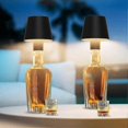 thumbnail image 3 of Wireless Bottle Lamp, LED Wine Bottle Lamp, Touch Control Light with RGB Stepless Dimming, Cordless Table Lamp for Bars, Restaurants_The Ultimate Gif, 3 of 4