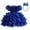 Blue, variant on Edvintorg 2-10 Years Dresses for Kids Girls Sleeveless Princess Dress Sequin Mesh Tufted Children's Party Dress Vestido Infantil