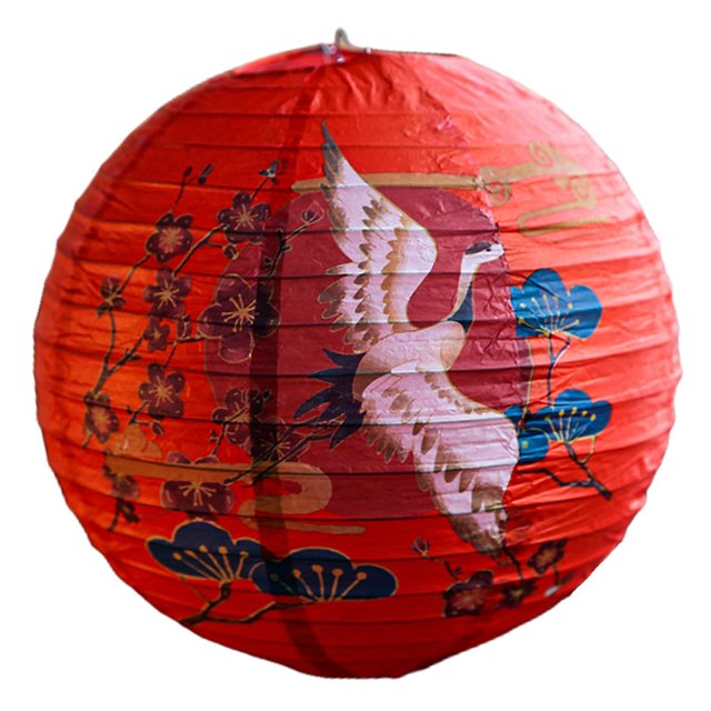 CSChome Retro Chinese Lantern Chinese Lantern Dance Props Retro Traditional Decoration Handheld Lantern for Shopping Malls Events