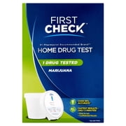 First Check Single Panel Drug Test, Marijuana, 1 Ct
