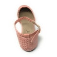 thumbnail image 5 of Victoria K Women's Basket Weave With Braid Straps Ballerina Flats, 5 of 5