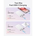 thumbnail image 5 of Cargador portátil Anker Zolo, banco de energía de 10,000 mAh 30 W con cable USB-C incorporado para viajes, paquete de batería de carga rápida para iPhone 16/15 Series, MacBook, Galaxy, iPad y más, 5 of 5
