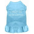 thumbnail image 1 of I Really Did Eat The Homework Screen Print Dress Baby Blue Xxl (18), 1 of 1