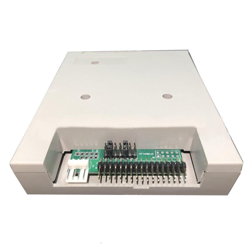 Jesscasday USB Floppy Disk Reader Drive 3.5in External 1.2MB FDD Floppy Drive for Flat Knitting Machine Plug＆Play No for Extra Driv