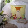 thumbnail image 3 of Easter Eggs Design Dog Art Fabric Decorative Pillow, 3 of 4