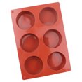 thumbnail image 5 of EGNMCR Small Cylindrical Silicones Cake Cake Template, 5 of 5