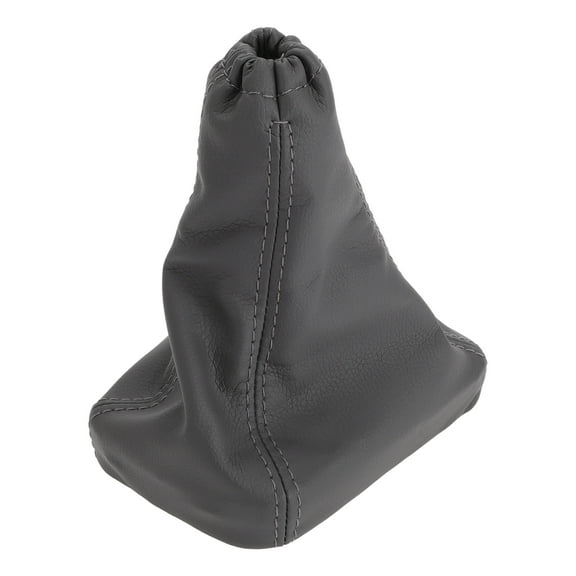 Unique Bargains 1 Pc Gear Shift Stick Gaiter for VAUXHALL for Astra 1998-2005 Gear Stick Knob Cover Boot Shift Cover Grey Faux Leather