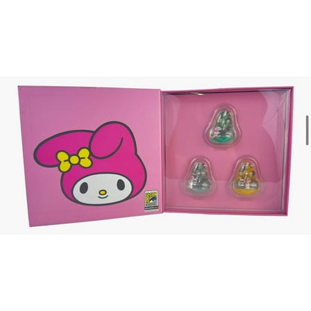 SDCC 2025 UCC Distributing Sanrio My Melody Tsunameez 3 Pack Set Comic Con