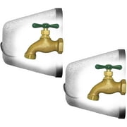 Teal Turtle Reusable Outdoor Faucet Cover for Winter Freeze Protection and Cold Weather Insulation 2