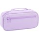 thumbnail image 1 of wonima02 Purple Pencil Case with Handle, Portable Stationery Case, Pencil Pouch, Large Pencil Case for Home, School &Office, 1 of 1