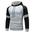 thumbnail image 2 of LEEy-world Men'S Hoodies Hoodies for Men Zip Up Sweashirts Thick Coats Sherpa Lined Winter Heavyweight Hooded Jacket Grey,M, 2 of 5