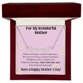 thumbnail image 6 of For My Wonderful Mom - I Take After You Custom Name Necklace with Heart, 6 of 8