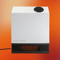 1000 Watt White Infrared Wall Heater by Heat Storm