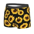 thumbnail image 2 of Wukai Sunflower 6 Print Men’s Underwear Breathable Boxer Briefs,&nbsp;Moisture Wicking & Breathable-X-Large, 2 of 7