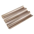 thumbnail image 1 of icolorfuled 1pc French Bread Baking Tray Frame Rack Nonstick Loaf Baking Mold Pans for Baking (Golden, Small Size), 1 of 6