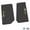 Black w/ Lime & White insert, variant on Flextread Floor Mats for 14-18 Jeep Wrangler JK 2-Door - Mopar Licensed Factory Fit - Black w/ White Jeep Wave w/o Wheel Insert - 100% Made in USA