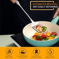thumbnail image 3 of Metal Spatula for Cooking, Ksopiavobs Stainless Steel Slotted Turner, Heavy Duty Sturdy Kitchen Spatula High Heat Resistant, Ideal Cookware for Fish,Eggs,Pancakes, Dishwasher Safe, Easy to Clean, 3 of 7