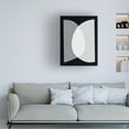 thumbnail image 2 of Canvas Wall Art - Tom Quartermaine 'Black and White Mid Century Abstract 2' Wall Art for Living Room, Bedroom, or Office Décor by Trademark Fine Art - 35 x 47 Inches, 2 of 4