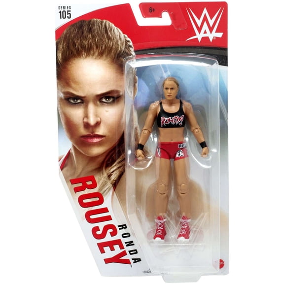 WWE Wrestling Series 105 Ronda Rousey Action Figure (Black Top)