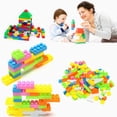 thumbnail image 3 of Jianama 144pcs Plastic Building Blocks Bricks Children Kids Educational Puzzle Toy, 3 of 9
