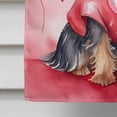 thumbnail image 7 of Silky Terrier My Valentine House Flag, 7 of 7