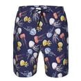 thumbnail image 3 of Goofa Colorful Jellyfish Printed Mens Swim Trunks Summer Quick Dry Short Beach Swimwear Bathing Suits-Medium, 3 of 9