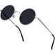 thumbnail image 1 of Round Sunglasses Men Women Polarized Hippie Round Sun Glasses Small Circle Sun Glasses Metal Frame With UV, 1 of 4
